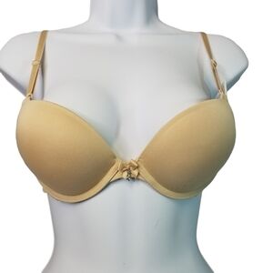 Smart & Sexy add 2 sizes beige push up bra new 32b